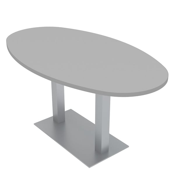 Skutchi Designs 33.5 in W, 69.5 in L, 29 in H, Engineered Wood Top, Grey HAR-BOVL-34X70-DOU-XD01 - main